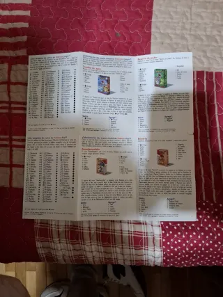 Lista de Cartas Pokémon Juego Intercambiables