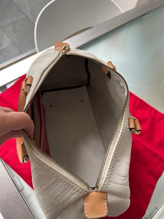 Bolso Carolina Herrera CH Andy 10 Beige/Blanco