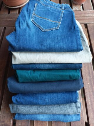 Lote 8 pantalones mujer varias tallas
