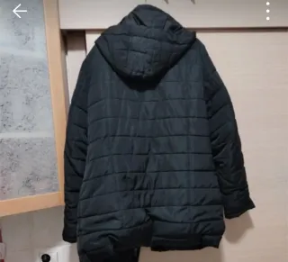 Giubbotto uomo nero imbottito