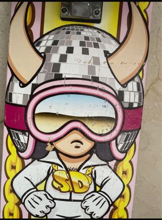 Skate con diseño Speed Demonds