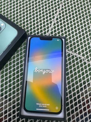 iPhone 13 Pro Verde, poco usato, come nuovo, 85% batteria