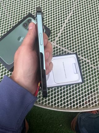 iPhone 13 Pro Verde, poco usato, come nuovo, 85% batteria
