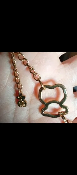 Collar TOUS Original.Carrusel Plata Bañada en Oro