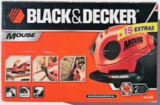 Lijadora Mouse Black & Decker