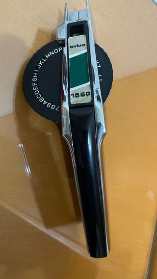 Rotuladora Dymo 1550 Años 70/80