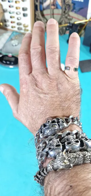 Anillo Universal (ABIERTO) Estrella y Planeta.