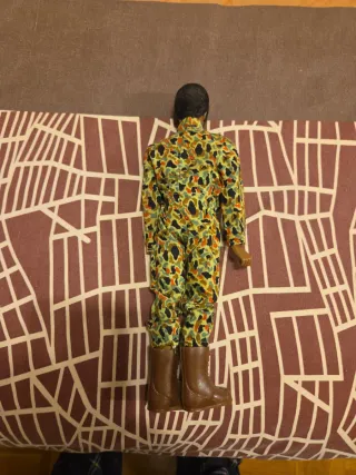 Geyperman traje camuflaje y botas