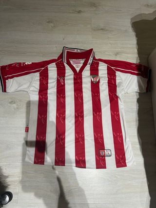Camiseta Retro Athletic Club Bilbao Talla L