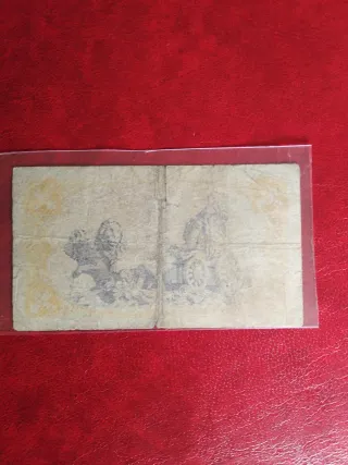 Billete 1 peseta 1937 serie C ESCASO