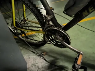 Bicicleta Montaña Amarilla