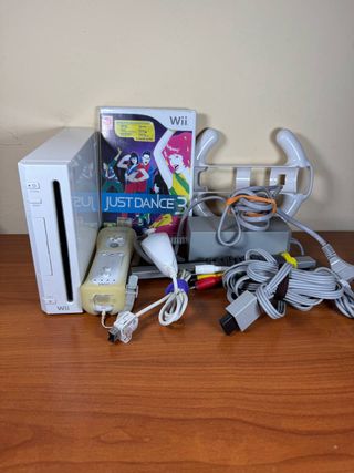 Console Nintendo Wii Bianca Completa con 1 Gioco