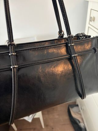 Bolso Negro Zara Nuevo