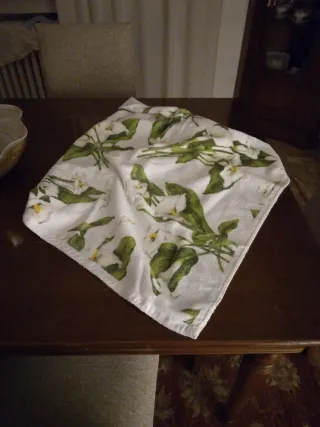 Asciugamano Bottaro con fiori