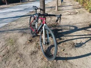 Bicicleta gravel.