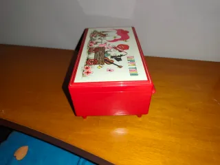 Joyero Musical Lady Mate Rojo