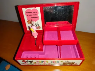 Joyero Musical Lady Mate Rojo