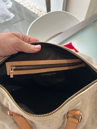 Bolso Carolina Herrera Beige Multicolor