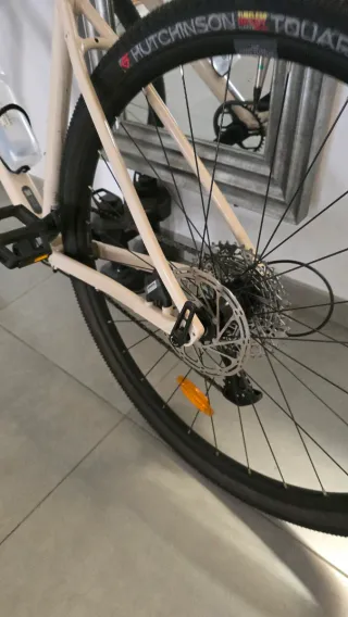 Bicicleta Gravel Van Rysel AF SRAM Apex Beis 1x12v