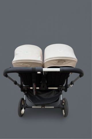 Bugaboo carro gemelar + dos sacos hechos a medida