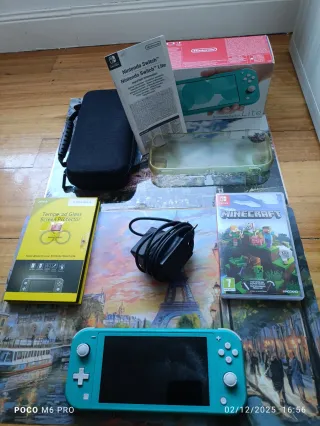 Nintendo Switch Lite Verde + Minecraft
