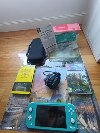 Nintendo Switch Lite Verde + Minecraft