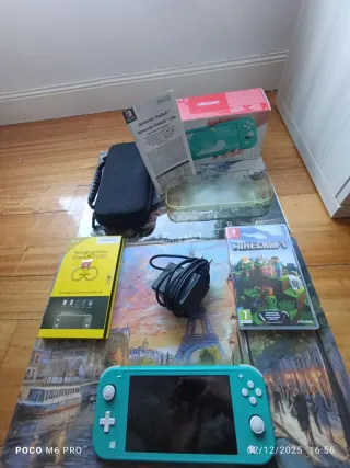 Nintendo Switch Lite Verde + Minecraft
