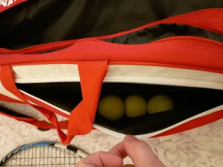 Set de tenis Babolat y Wilson