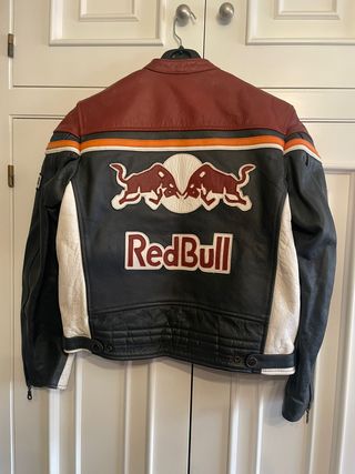 Chaqueta Biker de Piel marcaTop Gear para Red Bull