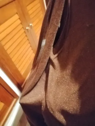 Conjunto chaqueta y camiseta marrón