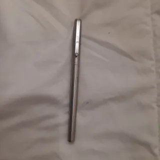 Estilográfico mont blanc plateado