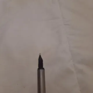 Estilográfico mont blanc plateado