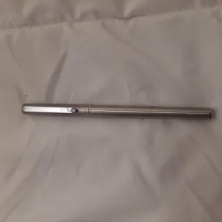 Estilográfico mont blanc plateado