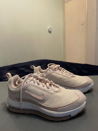 Zapatillas Nike Air Max Rosa y Blanco