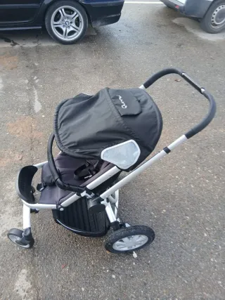 Silla de paseo bebé negra