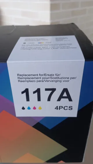 Toner  117A Color Laser 4PCS
