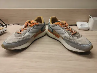 Zapatillas Hoff Mujer Talla 39 Beige/Naranja