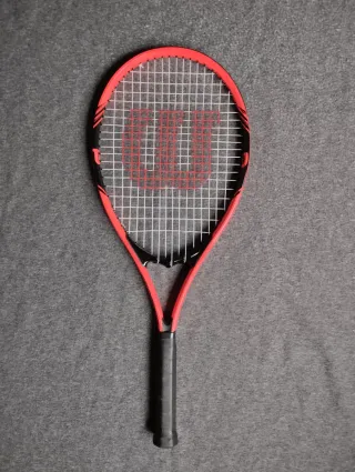 Raqueta Tenis Wilson Federer Roja Talla L3