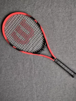 Raqueta Tenis Wilson Federer Roja Talla L3