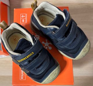 Biomècanics Zapatos Niño Azul/Amarillo Talla 21