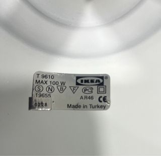 Lámpara Techo Industrial Metal Plata