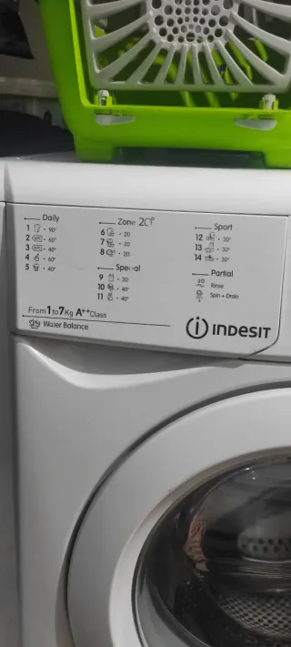 Lavadora Indesit Blanca