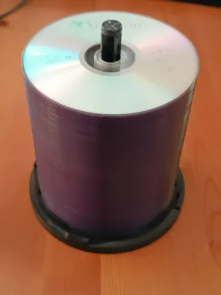 Tarrina DVD-R Verbatim