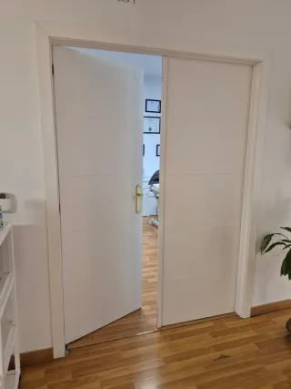 Puertas blancas modernas