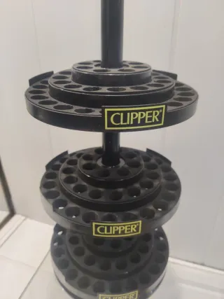 Expositor Clipper Negro