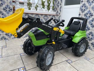 Tractor Deutz Fahr Infantil con Pala