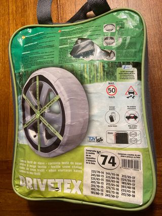 Cadenas nieve coche Drivetex