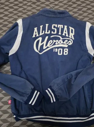 Giacca Converse All Star Blu e Bianca