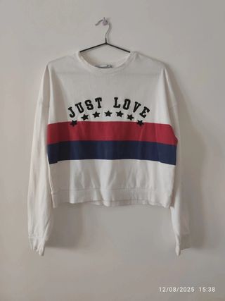 Sudadera / Camiseta de manga larga estampada