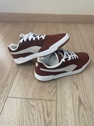 Zapatillas Puma Marrones y Beige